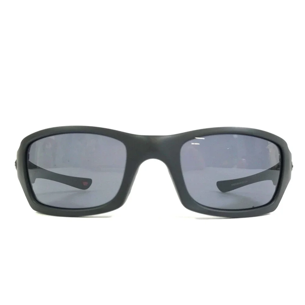 Oakley Sunglasses Fives Squared OO9238-3854 Matte Carbon Frames with Gray Lenses